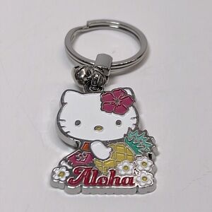 Hello Kitty keychain - Aloha Pineapple.